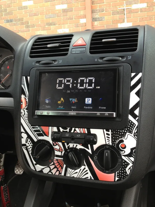 vehicle dashboard wrap